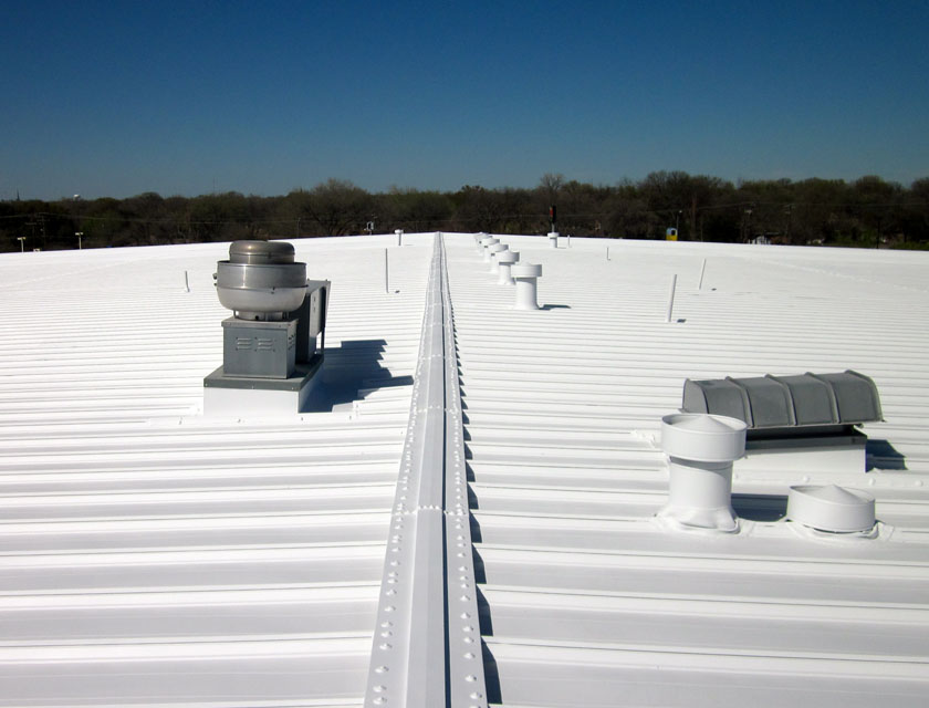 SEBS Low Slope Metal Roof