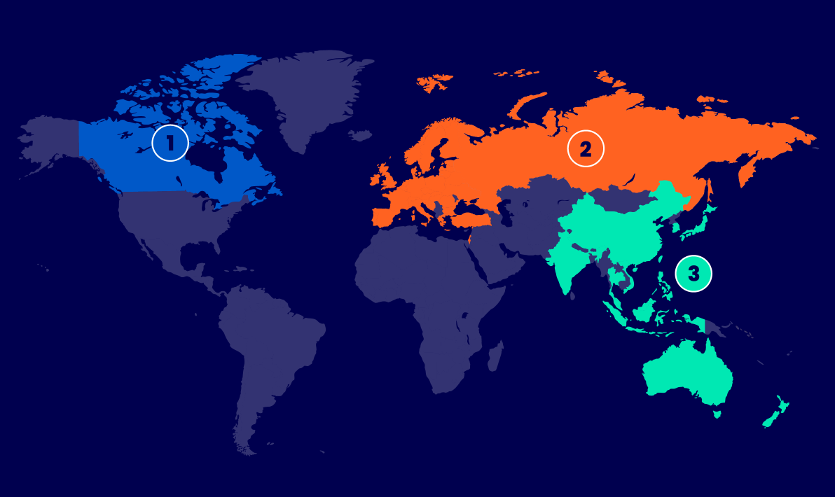 Epoxy Distributors Map Graphic
